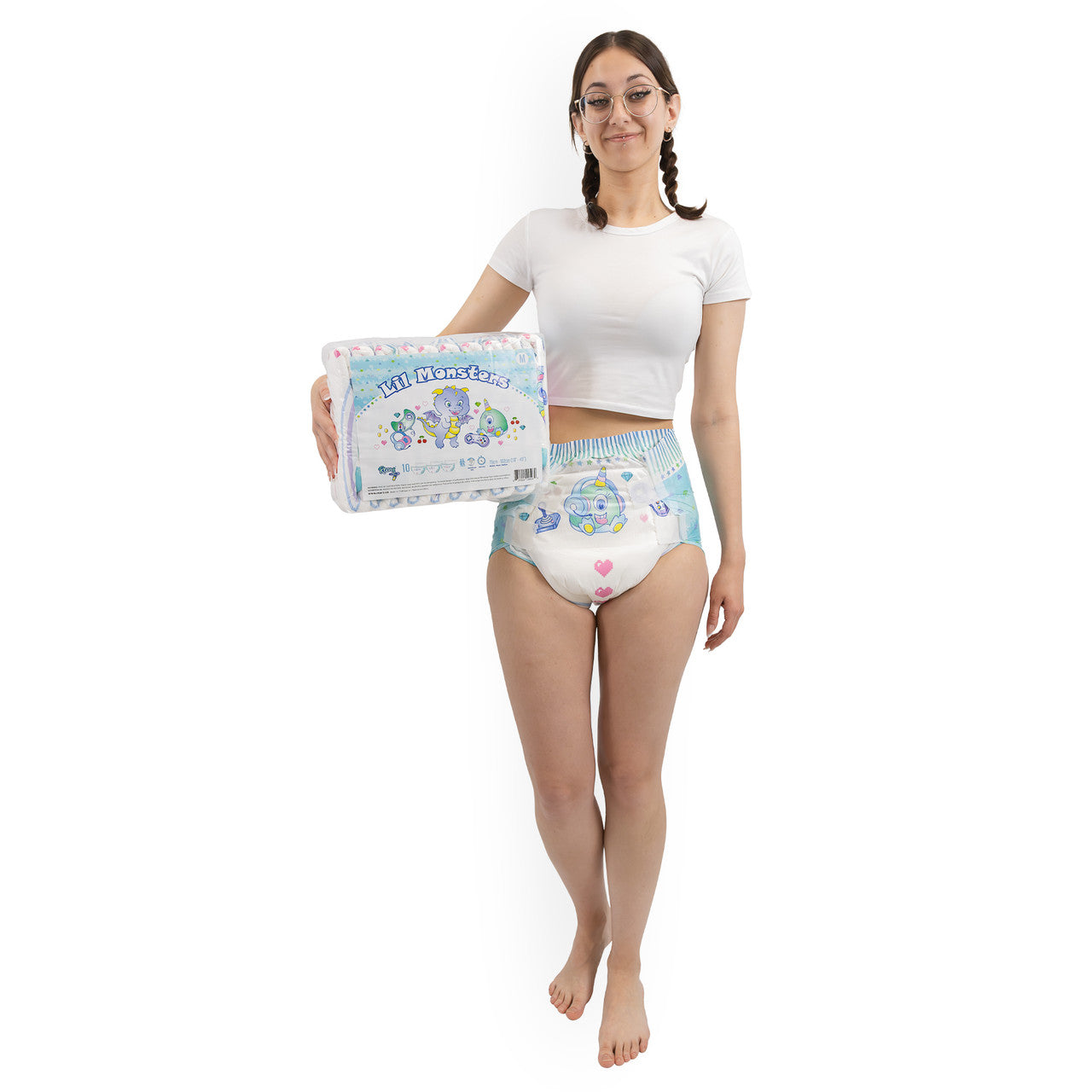 lil monsters diapers Rearz Lil Monsters Adult Diapers – MyDips